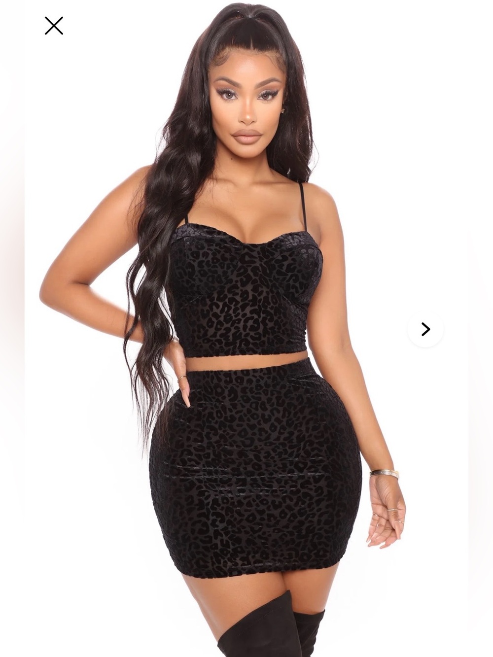 Fierce Life Mini Skirt Set